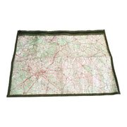 Funda para mapa MNS-2000 verde, protege de humedad y polvo, apertura a lo largo para inserción sencilla