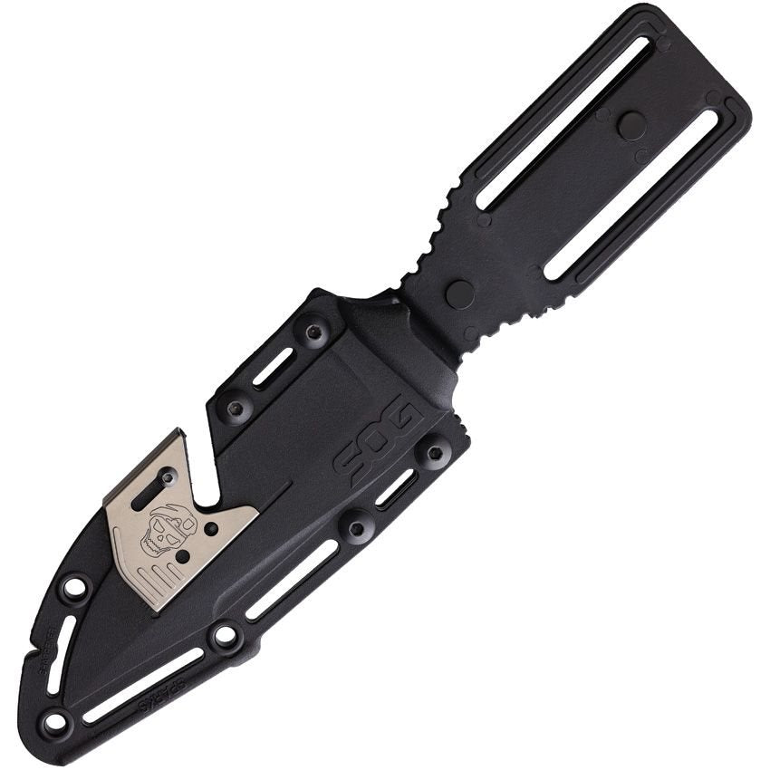 Cuchillo SEAL STRIKE DELUXE hoja fija verde, Clip point AUS-8