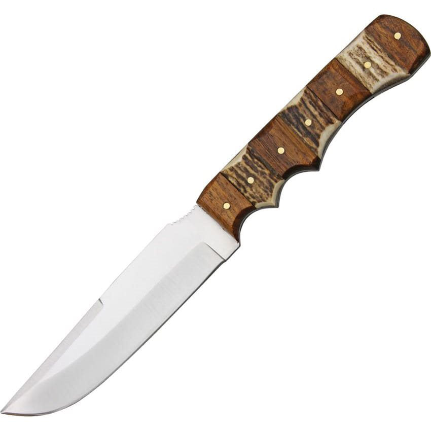 STAG HUNTER 7019 - cuchillo de caza con hoja fija y construcción full-tang