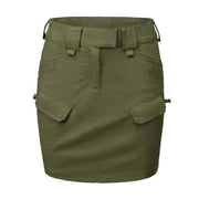 Falda femenina UTS rip-stop stretch con múltiples bolsillos y corte ergonómico