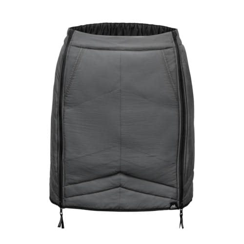Falda de mujer YUPIK Windpack® nylon reversible gris con aislamiento térmico para uso outdoor