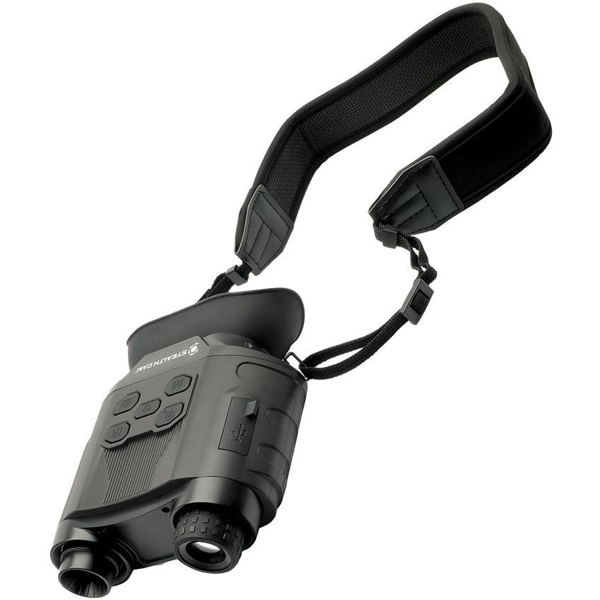 Visión nocturna digital STEALTH CAM 3x20 binocular negro con iluminador IR
