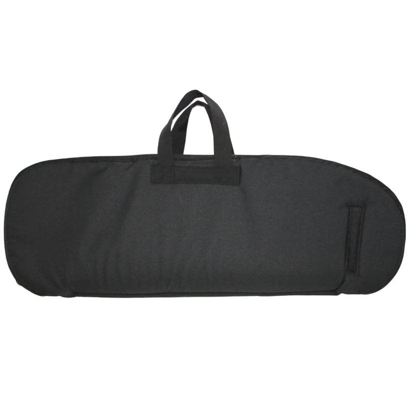 Funda STORM para rifle negra vista exterior con asas y correas tipo mochila
