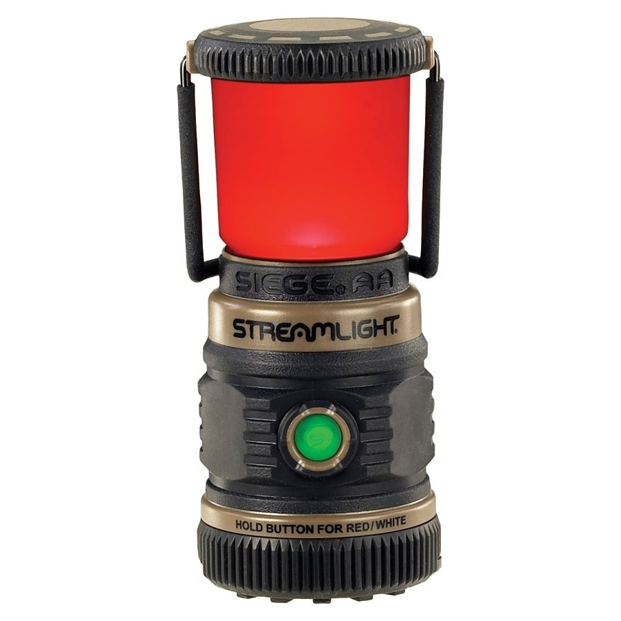 Linterna SIEGE COMPACT de STREAMLIGHT en polímero con base de goma e IPX7