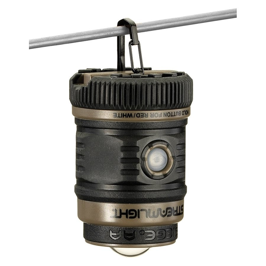 Linterna SIEGE COMPACT de STREAMLIGHT en polímero con base de goma e IPX7