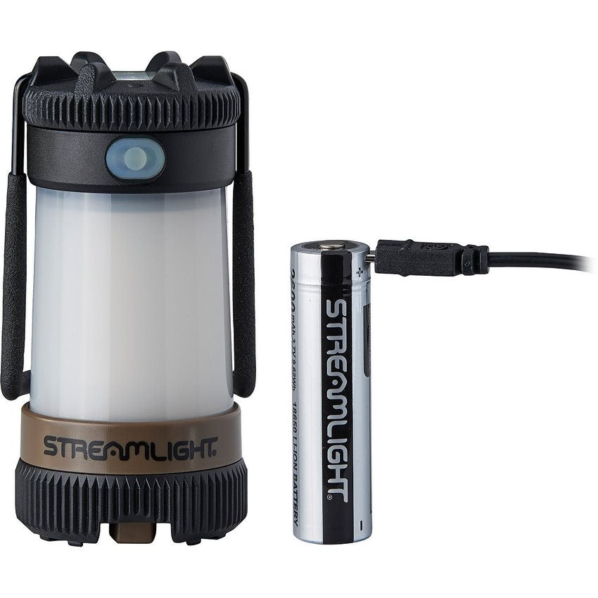 Linterna SIEGE X LED USB recargable, cuerpo de polímero resistente, protección IPX7