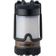 Linterna SIEGE X LED USB recargable, cuerpo de polímero resistente, protección IPX7