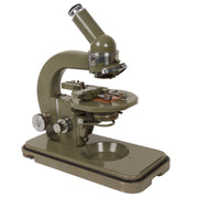 Microscopio militar portátil Meopta BC 28 verde en perfecto estado como nuevo
