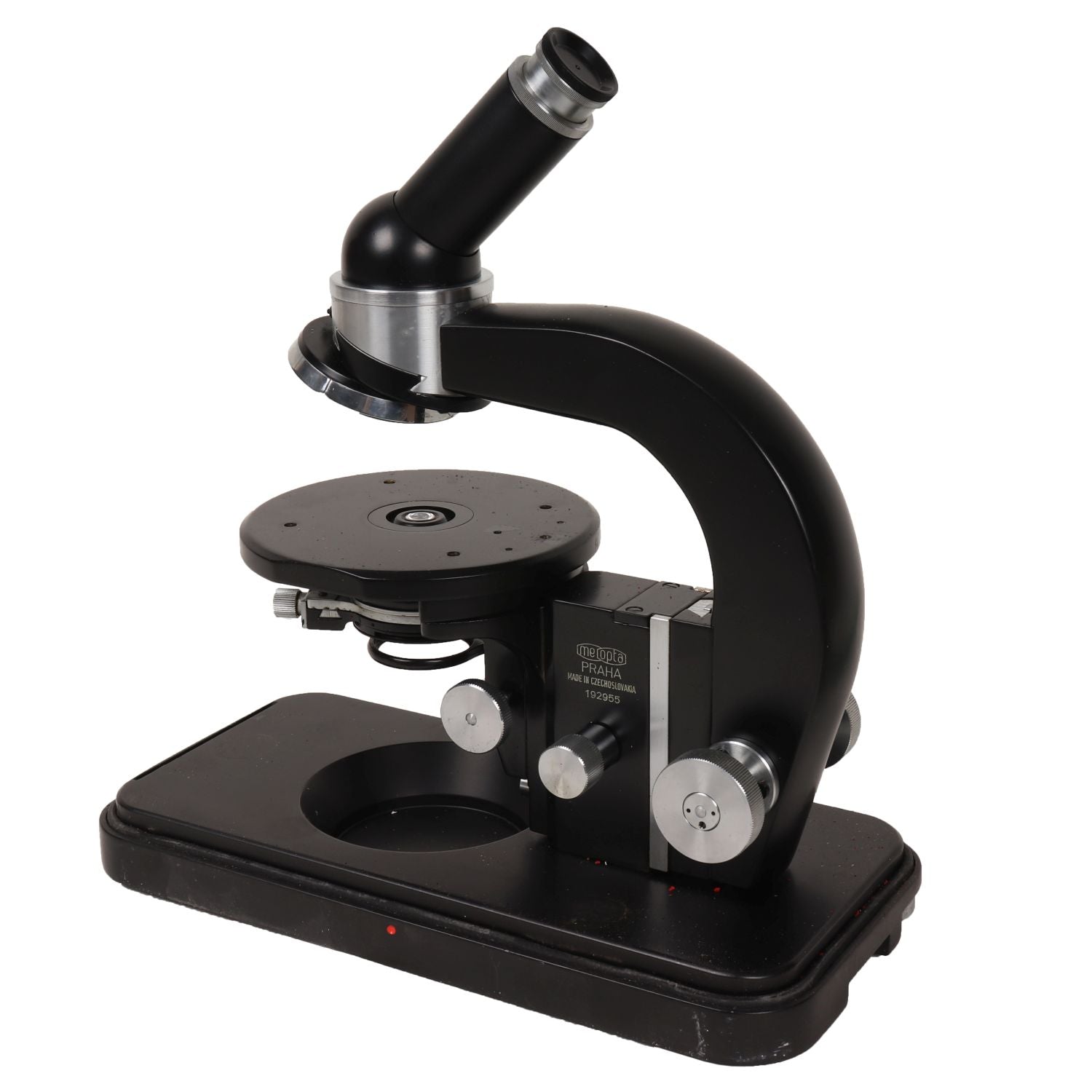 Microscopio militar portátil Meopta BC 28 negro SV-56221 en perfecto estado
