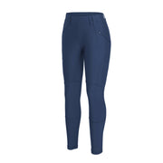 Leggings HOYDEN RANGE azules de mujer con bolsillos oblicuos y cierres YKK, compatibles con cinturones hasta 45 mm