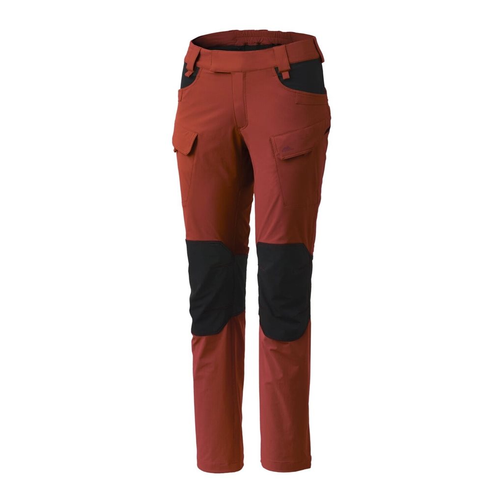 Pantalones OUTDOOR TACTICAL® softshell para mujer en negro, ligeros y transpirables