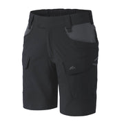 Pantalones cortos mujer OTS VersaStretch Lite negro/gris, ultraligeros y transpirables