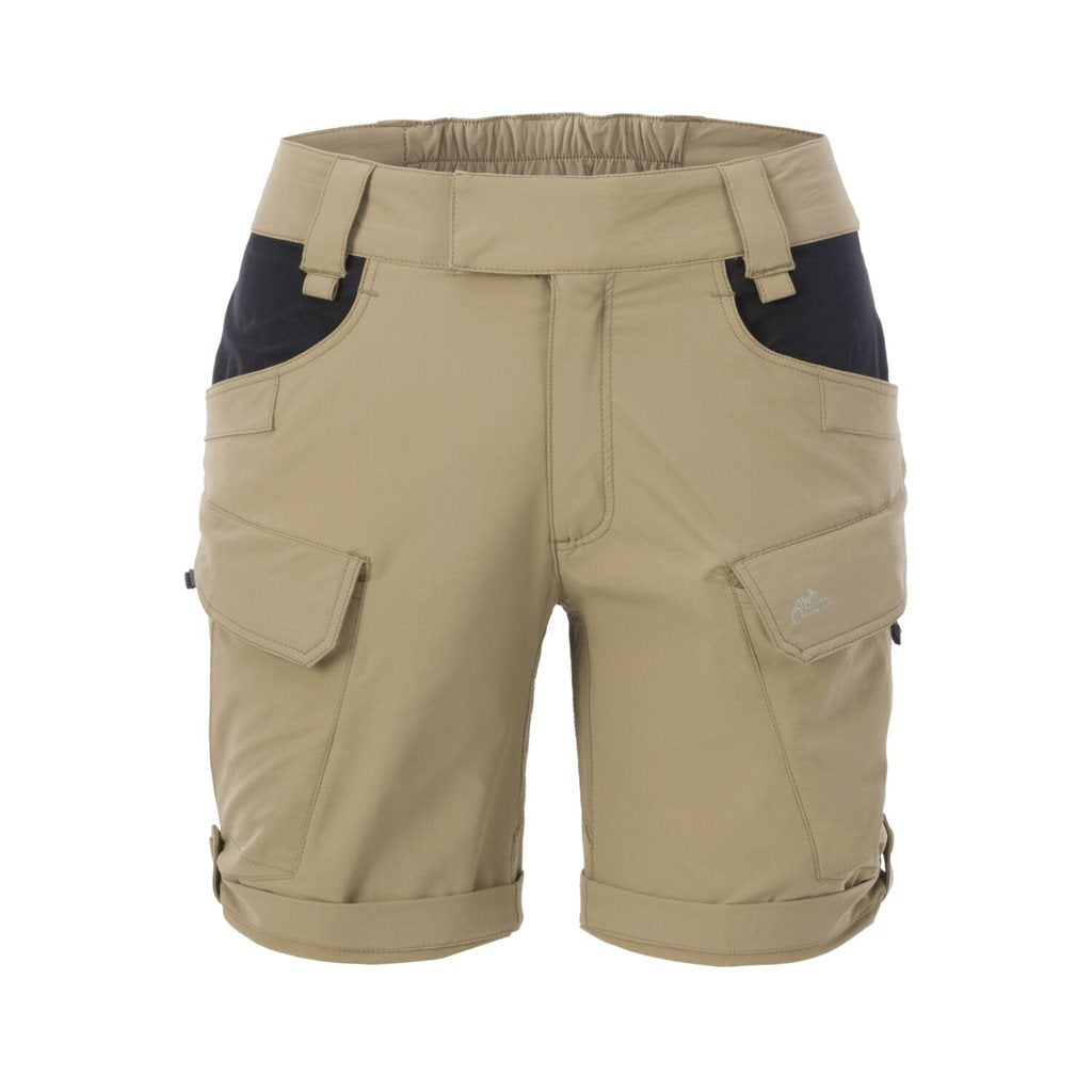 Pantalones cortos OTS VersaStretch Lite 8,5'' khaki/negro