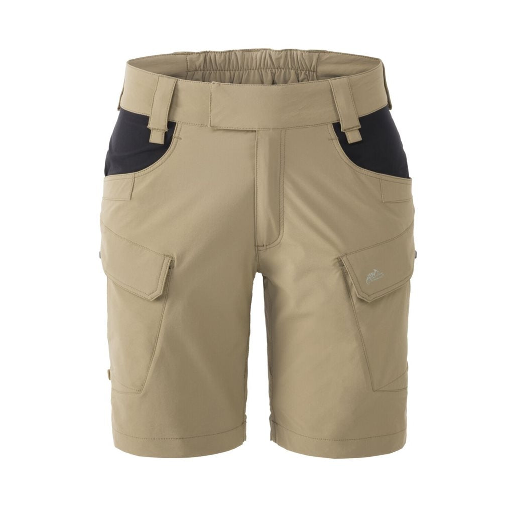 Pantalones cortos OTS VersaStretch Lite 8,5'' khaki/negro