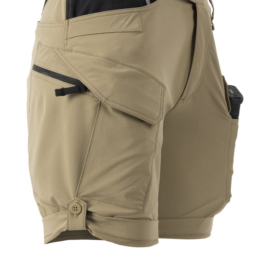 Pantalones cortos OTS VersaStretch Lite 8,5'' khaki/negro