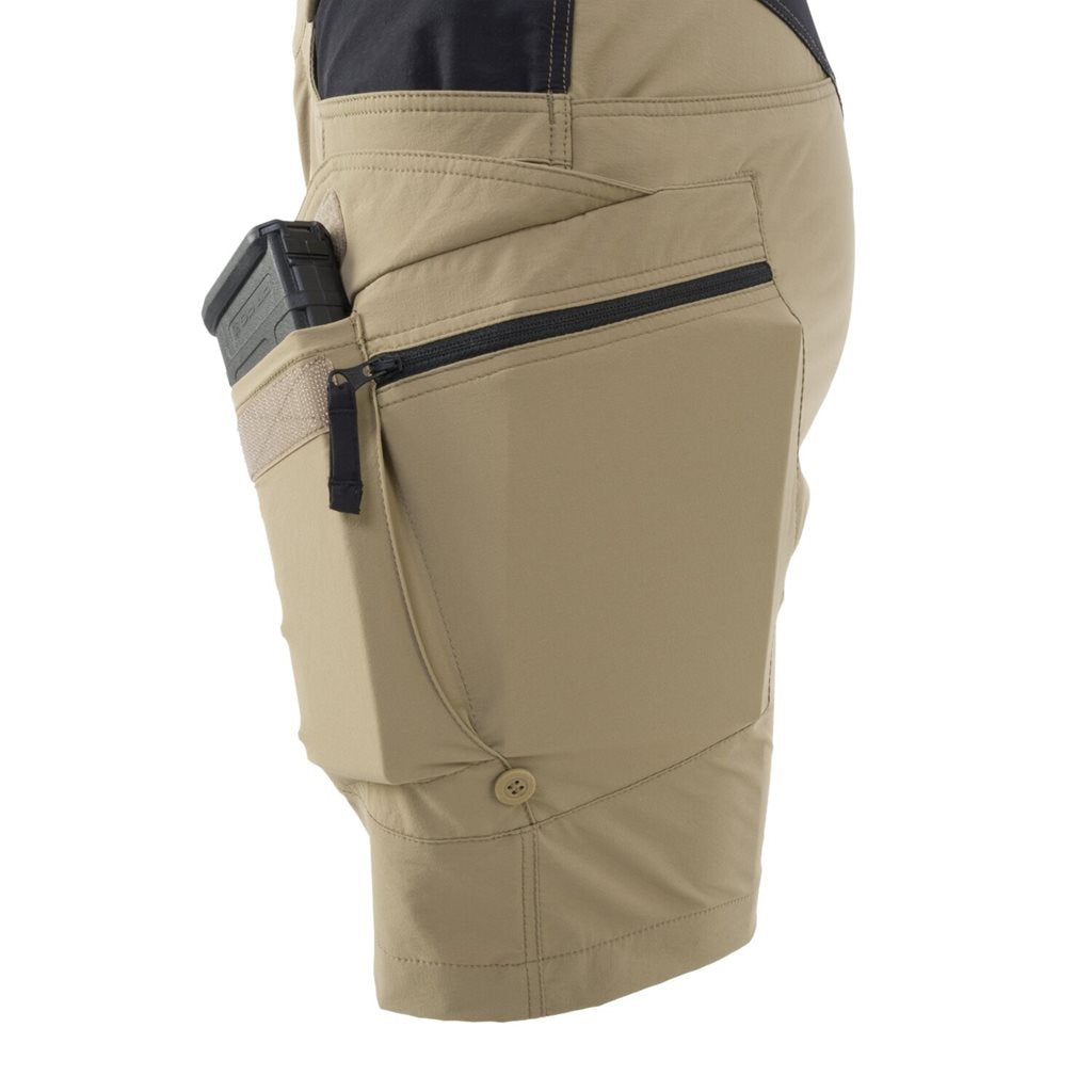 Pantalones cortos OTS VersaStretch Lite 8,5'' khaki/negro