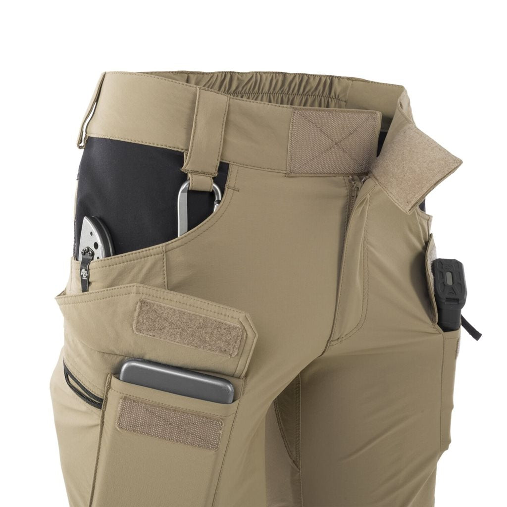 Pantalones cortos OTS VersaStretch Lite 8,5'' khaki/negro