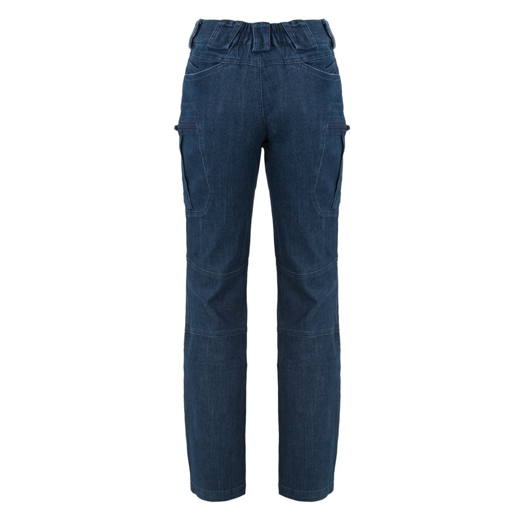 Pantalones tácticos de mujer UTP Denim Stretch azul marino con múltiples bolsillos
