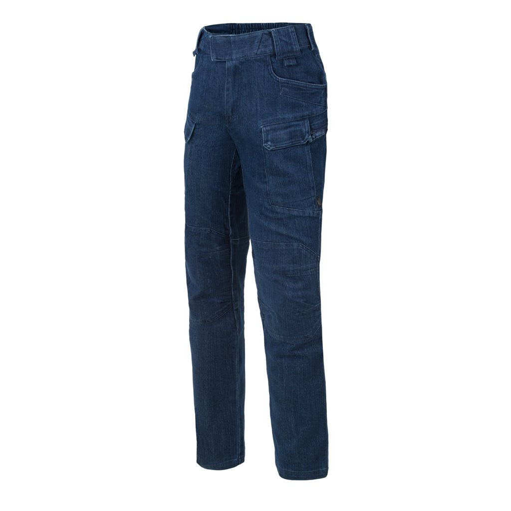 Pantalones tácticos de mujer UTP Denim Stretch azul marino con múltiples bolsillos