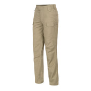 Pantalones tacticos UTP RESIZED rip-stop color khaki para mujer con multiples bolsillos y alojamientos para protectores de rodilla