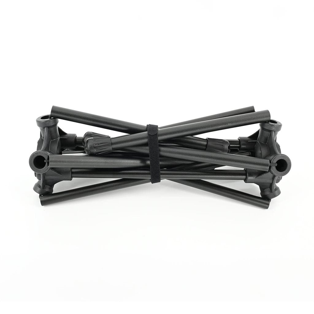 Silla Wildscape Mini plegable ligera en color negro, diseño compacto para camping