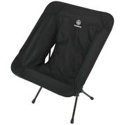 Silla Wildscape Mini plegable ligera en color negro, diseño compacto para camping