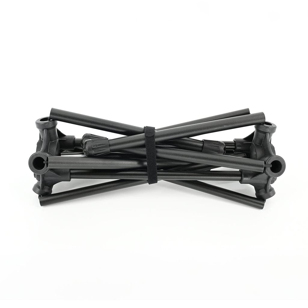 Silla Wildscape Mini plegable ligera en color negro, diseño compacto para camping