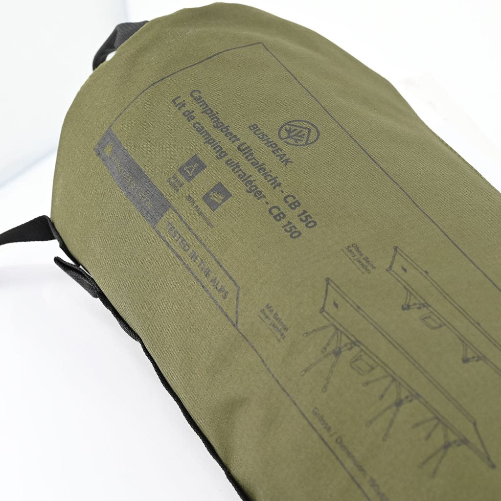 Cama plegable FORESTER verde - SW10091.2