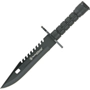 Cuchillo SPECIAL OPS Combat negro con funda