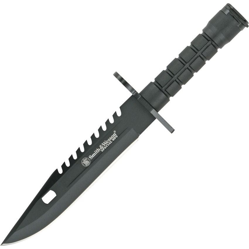 Cuchillo SPECIAL OPS Combat negro con funda