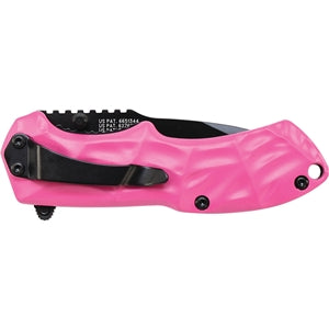 Cuchillo plegable Smith & Wesson OPS MAGIC Gen 3 rosa