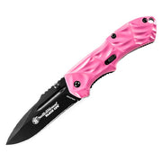 Cuchillo plegable Smith & Wesson OPS MAGIC Gen 3 rosa