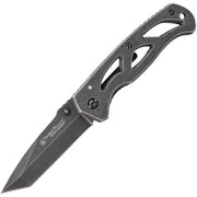 Navaja plegable EXTREME OPS hoja tanto lisa de acero 7Cr17MoV acabado stonewash con clip de bolsillo