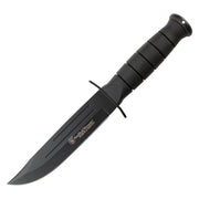 Cuchillo táctico Smith & Wesson Search & Rescue, hoja fija negra con funda y afilador