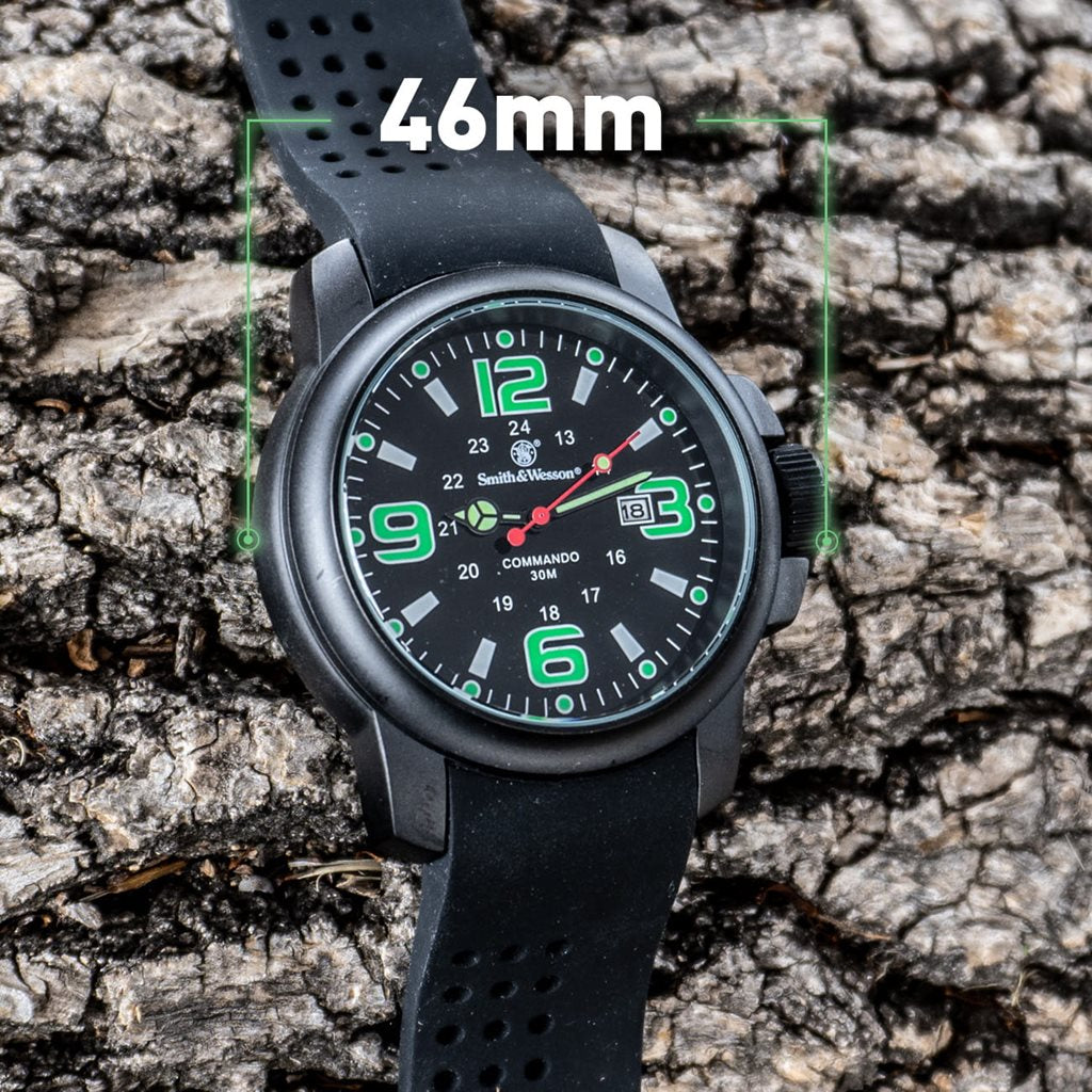 Reloj AMPHIBIAN COMMANDO con caja de titanio ligera y tapa trasera de acero inoxidable