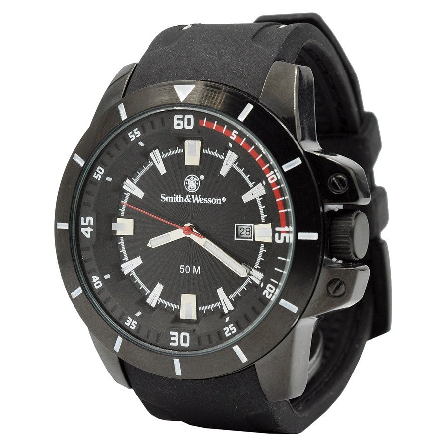 Reloj Smith & Wesson TROOPER con correa de goma