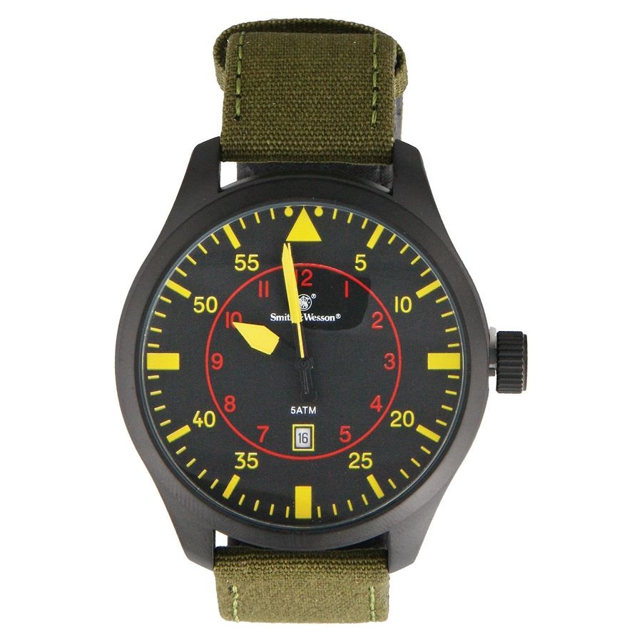 Reloj Smith & Wesson SWW-515-BK con correa de tela