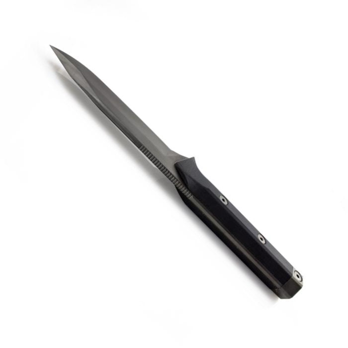 Cuchillo táctico T1 TAURUS MIKOV negro, hoja N690, empuñadura G10