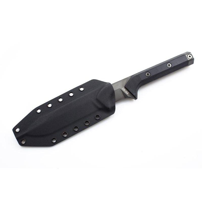 Cuchillo táctico T1 TAURUS MIKOV negro, hoja N690, empuñadura G10