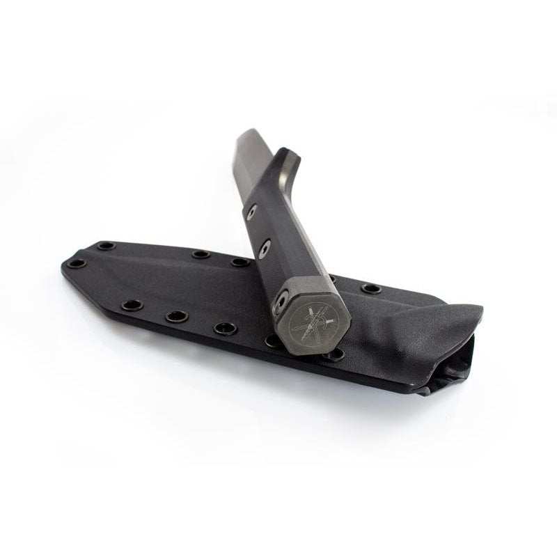 Cuchillo táctico T1 TAURUS MIKOV negro, hoja N690, empuñadura G10