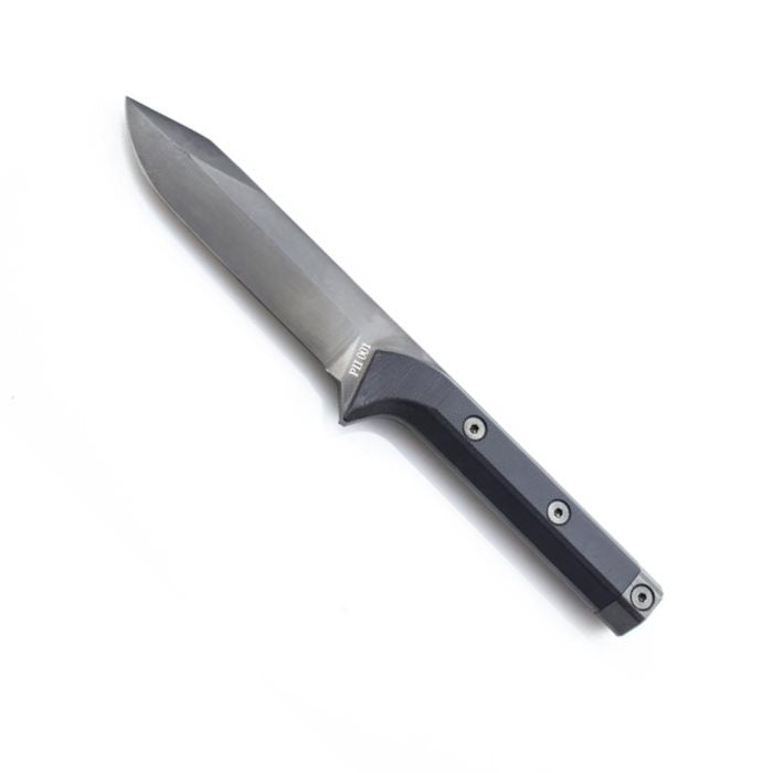 Cuchillo táctico T1 TAURUS MIKOV negro, hoja N690, empuñadura G10