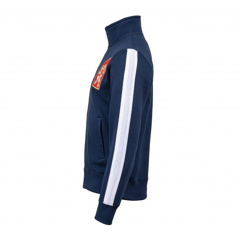 Sudadera retro ČSSR con franja, sin capucha