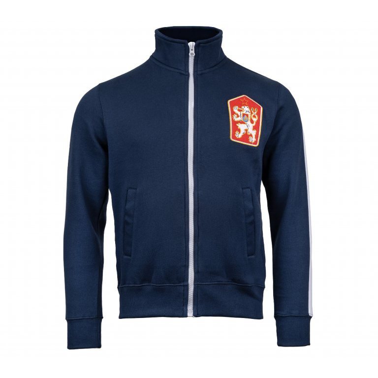 Sudadera retro ČSSR con franja, sin capucha
