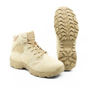 Botas tácticas Magnum COBRA 6.0 V1 en ante Desert con nylon 900D, forro transpirable y refuerzos en puntera y talón