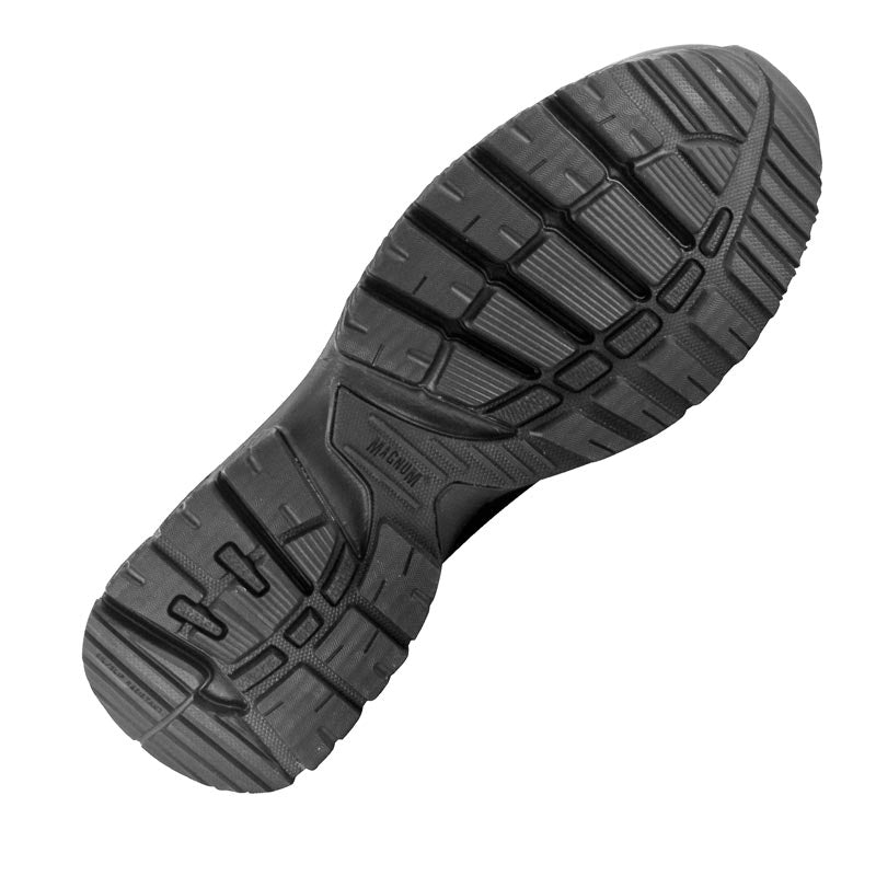 Bota de trabajo Magnum Lynx 8.0 en piel y nylon con suela antideslizante y dibujo de taco