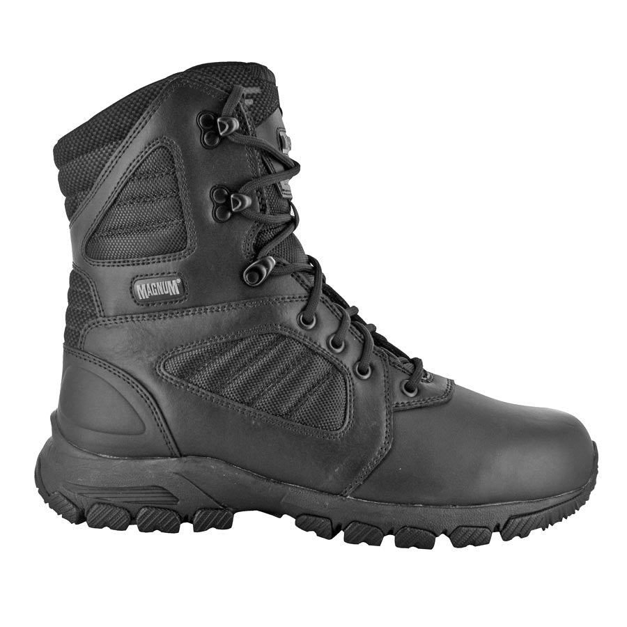 Bota de trabajo Magnum Lynx 8.0 en piel y nylon con suela antideslizante y dibujo de taco