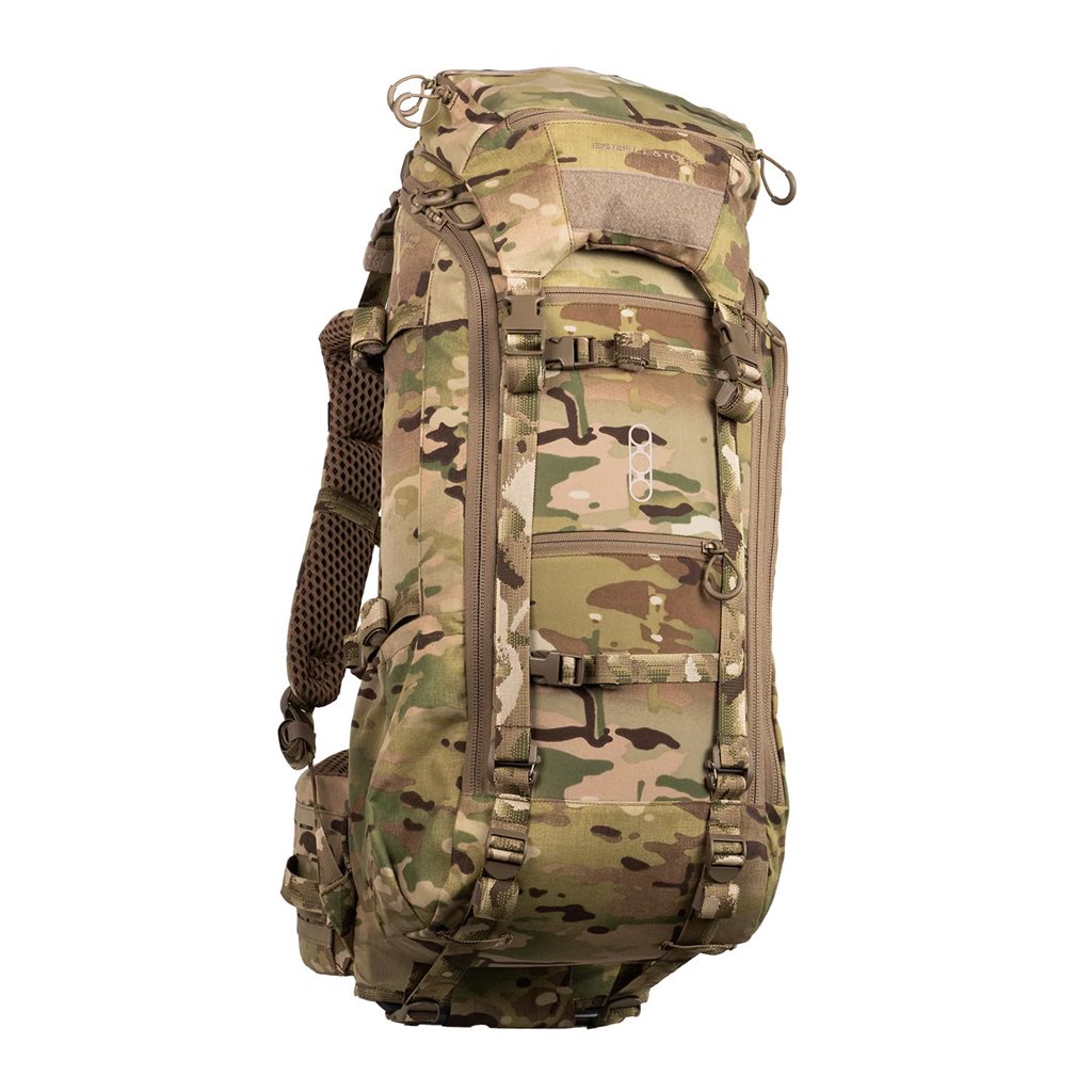 Mochila T35 BRUTE 3500 moderna de tamaño medio para transportar equipo pesado en viajes largos