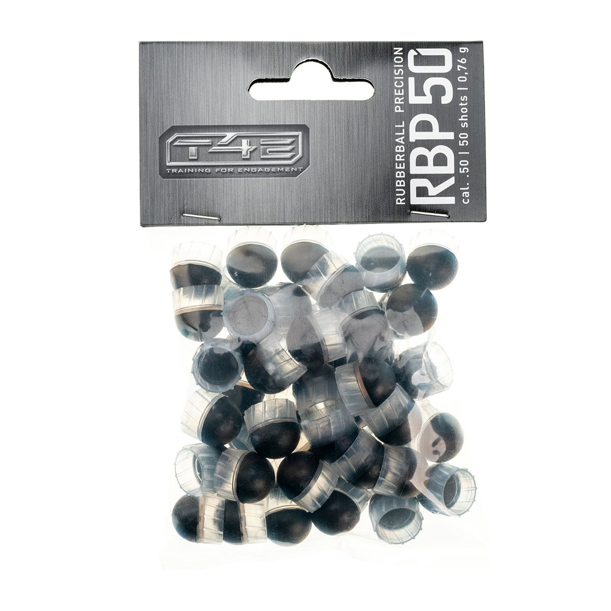Balas de goma T4E Rubber Ball RB .50 paquete 50 uds