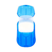 Paquete plástico con 40 láminas de jabón ACTIVE-WASH, dimensiones 7,5 x 7,5 x 0,5 cm