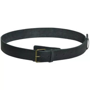 Cinturón TAS negro de cuero compuesto, ancho aprox. 3,8 cm
